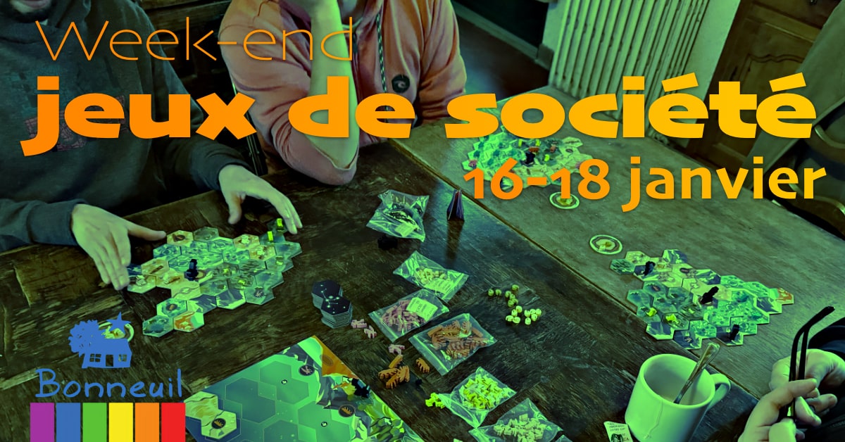 Week-end Jeux de société 🎲🃏
